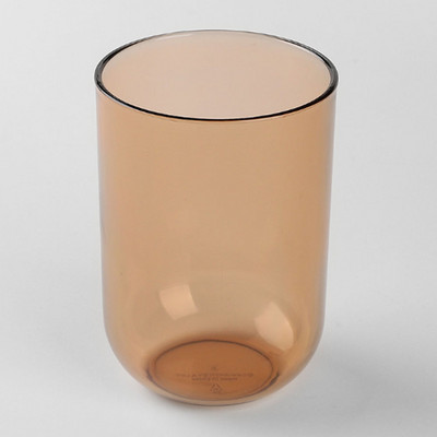 Vannas istabas mazgāšanas krūze Mājas zobu birstes krūzes Plastmasas caurspīdīgs mutes skalošanas glāzītis