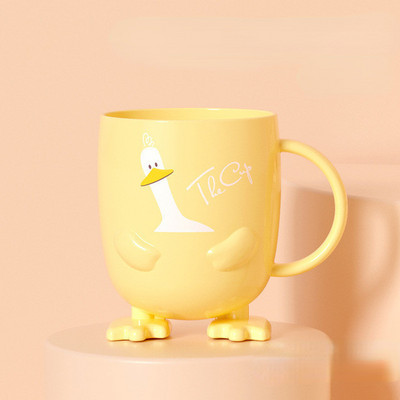 Lovely Cartoon Animal zobu birstes krūze vannas istabas mutes skalojamais līdzeklis Sākums Ceļojumu zobu birstes turētāja krūze Vannas istabas piederumi