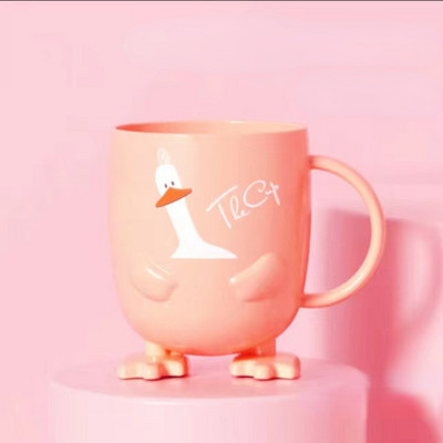 Lovely Cartoon Animal zobu birstes krūze vannas istabas mutes skalojamais līdzeklis Sākums Ceļojumu zobu birstes turētāja krūze Vannas istabas piederumi