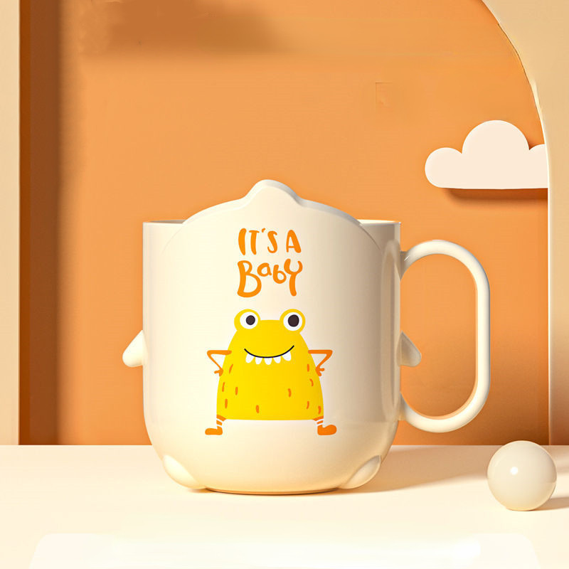 Lovely Cartoon Animal zobu birstes krūze vannas istabas mutes skalojamais līdzeklis Sākums Ceļojumu zobu birstes turētāja krūze Vannas istabas piederumi