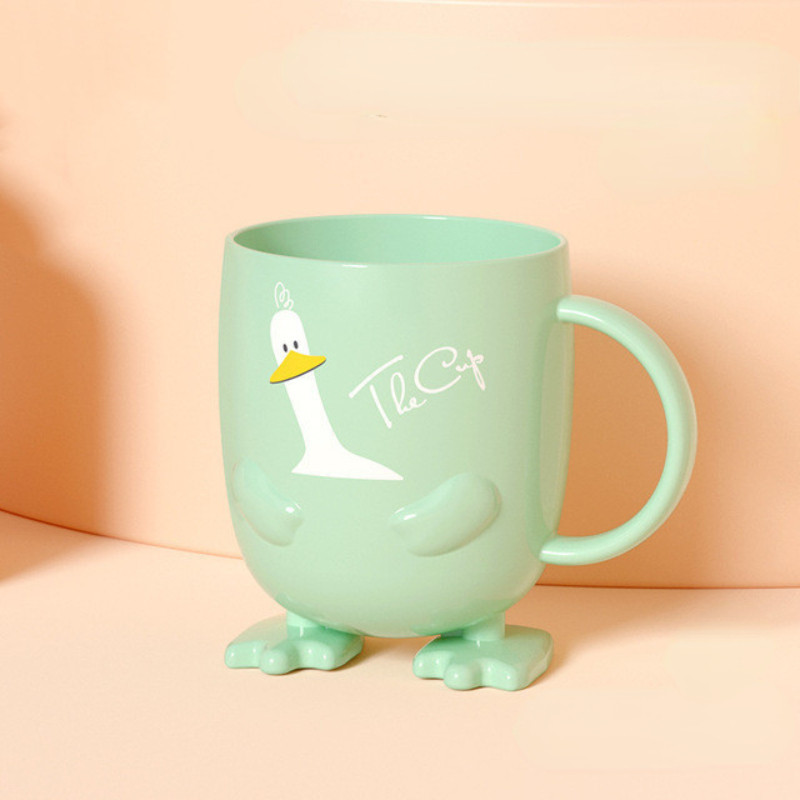 Lovely Cartoon Animal zobu birstes krūze vannas istabas mutes skalojamais līdzeklis Sākums Ceļojumu zobu birstes turētāja krūze Vannas istabas piederumi