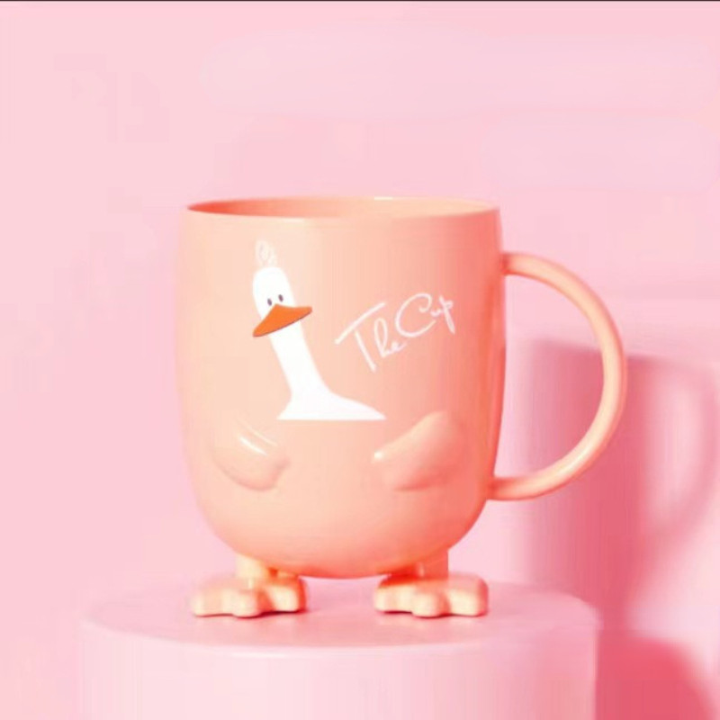 Lovely Cartoon Animal zobu birstes krūze vannas istabas mutes skalojamais līdzeklis Sākums Ceļojumu zobu birstes turētāja krūze Vannas istabas piederumi