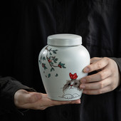 500ml Mājdzīvnieku Urna Aizzīmogota Kremēšana Apbedīšanas Pelni Piemiņa Mazie dzīvnieki Suņu Kaķu Memoriāls Piemērots Mājai Kamīni Apbedīšana