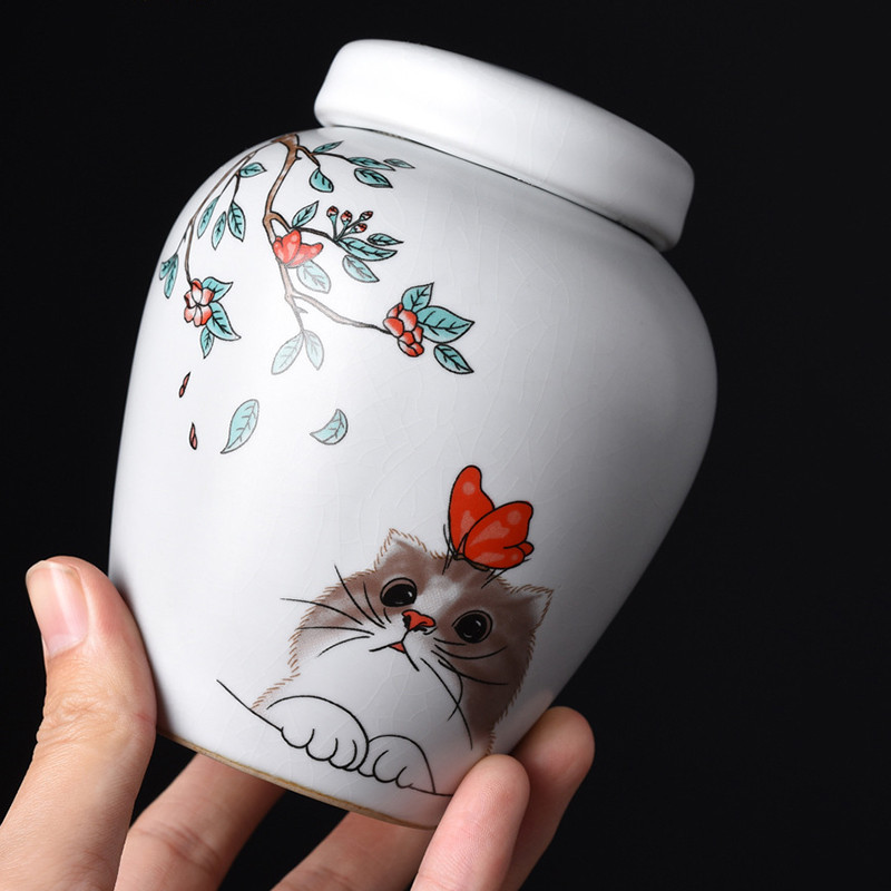 500ml Mājdzīvnieku Urna Aizzīmogota Kremēšana Apbedīšanas Pelni Piemiņa Mazie dzīvnieki Suņu Kaķu Memoriāls Piemērots Mājai Kamīni Apbedīšana