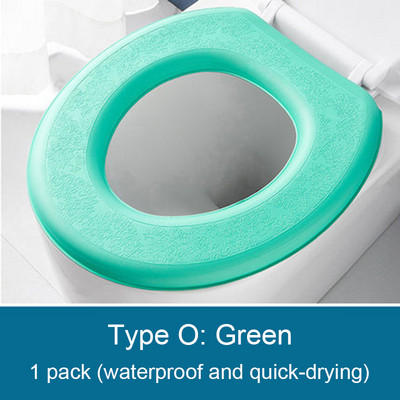 Mazgājama uzlīme putu tualetes pārvalks Ūdensizturīgs vannas istabas tualetes sēdeklis atkārtoti lietojams silikons Four Seasons mājsaimniecības tualetes piederumi