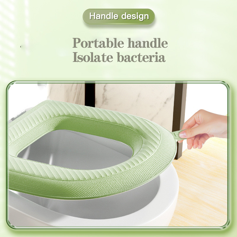 EVA navlaka za WC dasku Vodootporna topla WC prostirka Kupaonski pribor Organizacija Univerzalni poklopac Torbica za zdjelu Prijenosna kućna zima