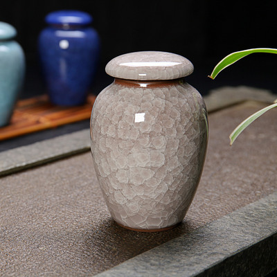 Maza mājdzīvnieka urna Putns Suns Mājdzīvnieku urnas Kremēšana Mājdzīvnieku zārki Apbedīšanas Vāze Kaķu kremēšana Pelni cilvēku pelniem Izgatavota Keramika Ar rokām apgleznota