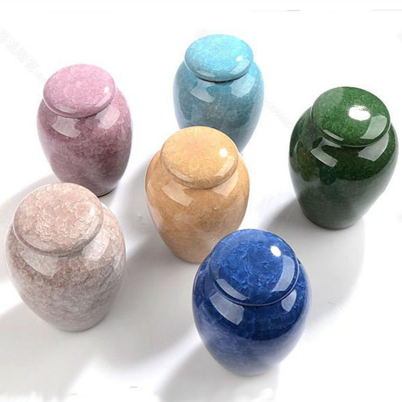 Maza mājdzīvnieka urna Putns Suns Mājdzīvnieku urnas Kremēšana Mājdzīvnieku zārki Apbedīšanas Vāze Kaķu kremēšana Pelni cilvēku pelniem Izgatavota Keramika Ar rokām apgleznota