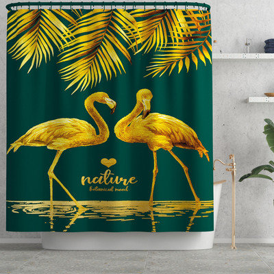 Dzīvniekiem apdrukāts vannas paklājiņš un dušas aizkaru komplekts pret slīdēšanu tualetes sēdekļa pārklāja paklājiņš vannas istabas grīdas paklājiņš absorbējošs tualetes kāju paklāja komplekts