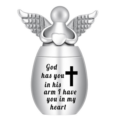 Kremācijas urnas cilvēku pelniem, eņģeļu spārnu piekariņi piemiņas urnas Mini kremācijas urnas suņiem kaķiem pelnu turētājs