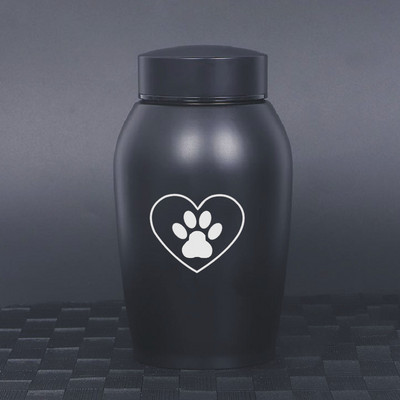 Srebrna/zlatna/crna Urne od nehrđajućeg čelika Kućni ljubimci Pas Mačka Ptice Miš Kremiranje Pepeo Urna Kovčeg za uspomene Kolumbarij Ljubimci Spomenici