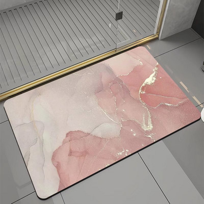 30 krāsu īpaši uzsūcošs grīdas paklājiņš, ātri žūstošs vannas istabas paklājiņš, viegli tīrāms, mājas eļļas necaurlaidīgs virtuves paklājiņš