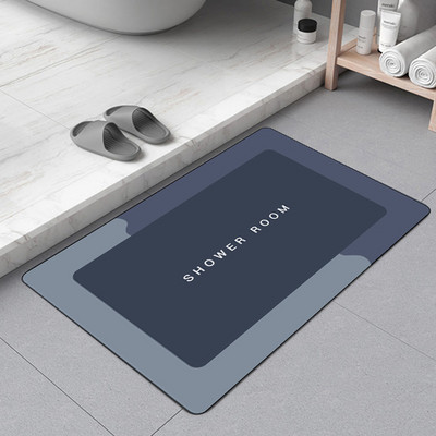 Vannas paklājiņš Ātri žūstošs, absorbējošs vannas istabas paklājs Neslīdošs ieejas durvju paklājs Grīdas paklāji Tualetes paklājs Mājas dekors