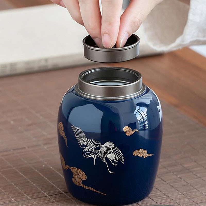 Pogrebne kremacijske urne za pepela malenih kućnih ljubimaca i spomenik - Ručno oslikana keramika Zatvorena posuda - Pogrebne urne kod kuće