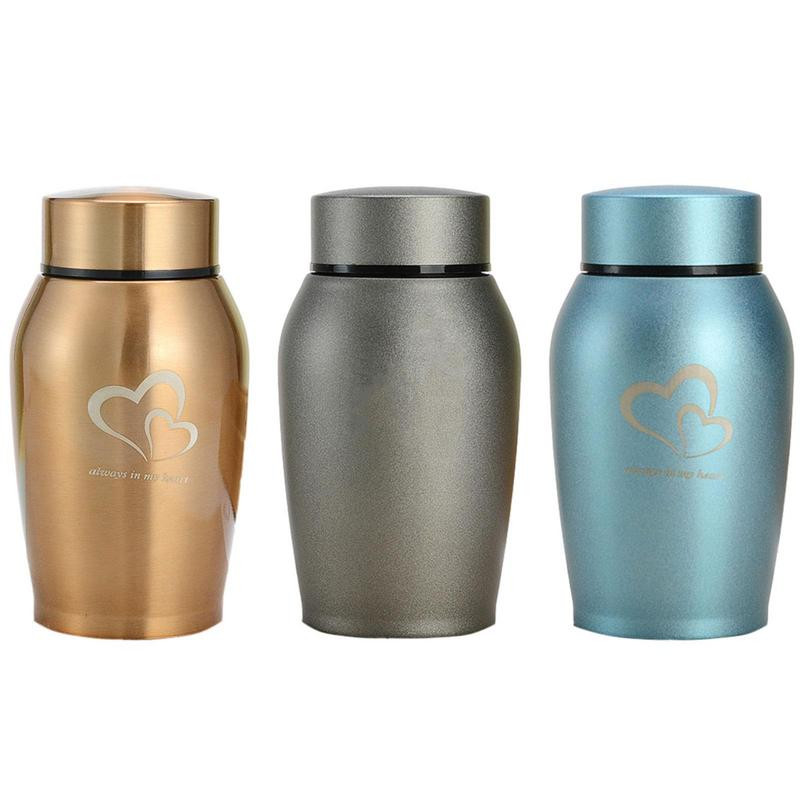 Raznobojne urne za pse od nehrđajućeg čelika, pas, mačka, ptica, miš, kremacija, pepeo, zapečaćena urna za sprovod za pse, staklenka za suvenire za kućne ljubimce 2023. novo