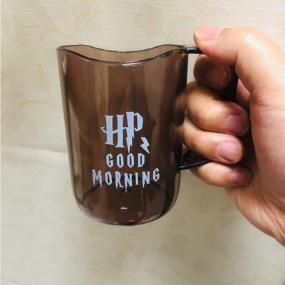 Labrīt Zobu pastas krūzes mīļotāju zobu birstes turētāja glāzīte, plastmasas radošā ģimenes locekļa vannas istabas krūze Dropshipping