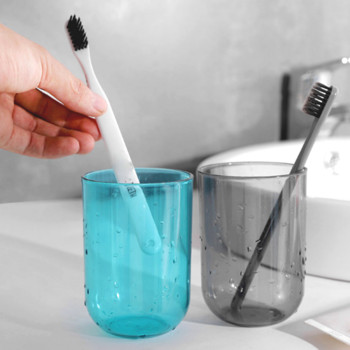Κύπελλα οικιακής οδοντόβουρτσας Tasparent κύπελλο μπάνιου Ανθεκτική κούπα για στοματικό διάλυμα Κύπελλο βουρτσίσματος Hildren\'s Cute πλαστική κούπα οδοντόβουρτσας