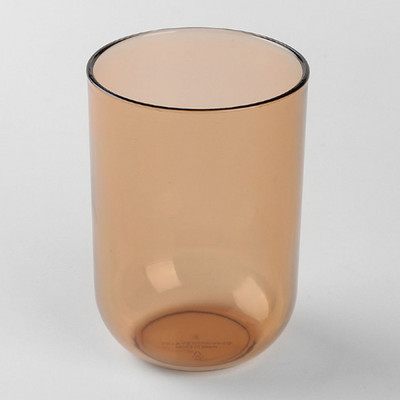 Mājsaimniecības zobu birstes krūzes Caurspīdīga vannas istabas krūze Izturīga mutes skalošanas krūze suku tīrīšanai Bērnu jauka plastmasas zobu birstes krūze