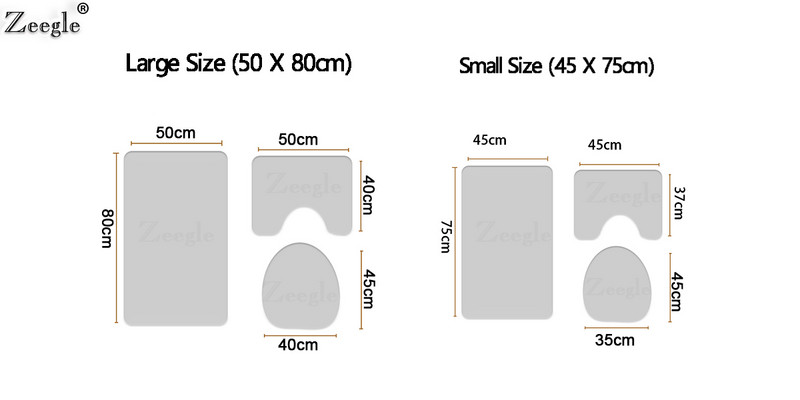 3 komada šarenih tiskanih prostirki za kupaonicu Kupaonska podloga za WC sjedalo Flanelska upijajuća podna prostirka za WC kupaonsku prostirku za noge Prostirke za tuširanje