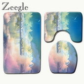 Zeegle vannas paklājs paklājs vannas paklājs tualetes paklājs absorbējošs dušas paklājs paklājs grīdai paklāji paliktņi tualetes sēdekļa pārklājs paklājs dušas paklājs