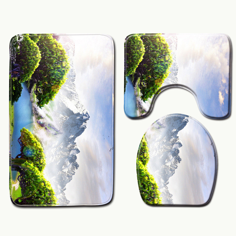 Zeegle vannas paklājs paklājs vannas paklājs tualetes paklājs absorbējošs dušas paklājs paklājs grīdai paklāji paliktņi tualetes sēdekļa pārklājs paklājs dušas paklājs