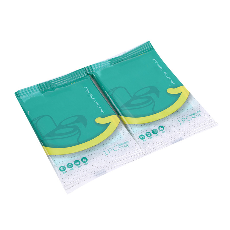 10 kom/pak Jednokratna papirna navlaka za WC sjedalo Zaštitnik Kampiranje Putovanja Higijenska podloga za WC Podlošku Jastuk Komplet kupaonskog pribora