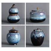 Urna za pogrebni pepeo za kremiranje ljudi Držač za pepeo kućnih ljubimaca Pepeo za uspomene na prijatelja Keramičke urne Kovčeg za urnu za psa, mačku, pticu