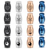 Gravirani mali suvenir Poklon Ljudski pepeo za kućne ljubimce Lijes s urnom za kremiranje pasa Bez deformacija Pogrebne ptice Spremnik za zečeve Mini