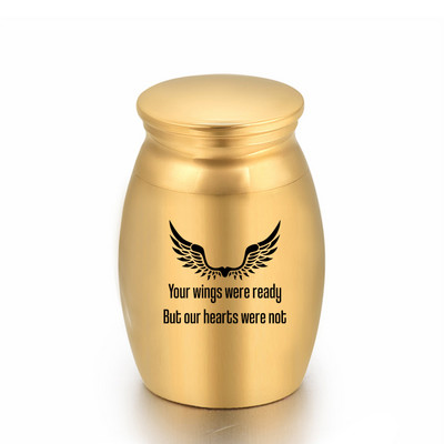 Gravirani mali suvenir Poklon Ljudski pepeo za kućne ljubimce Lijes s urnom za kremiranje pasa Bez deformacija Pogrebne ptice Spremnik za zečeve Mini