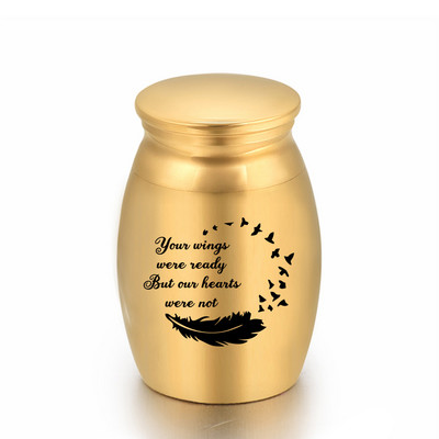 Gravirani mali suvenir Poklon Ljudski pepeo za kućne ljubimce Lijes s urnom za kremiranje pasa Bez deformacija Pogrebne ptice Spremnik za zečeve Mini