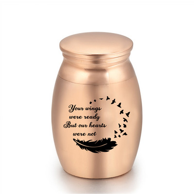 Gravirani mali suvenir Poklon Ljudski pepeo za kućne ljubimce Lijes s urnom za kremiranje pasa Bez deformacija Pogrebne ptice Spremnik za zečeve Mini