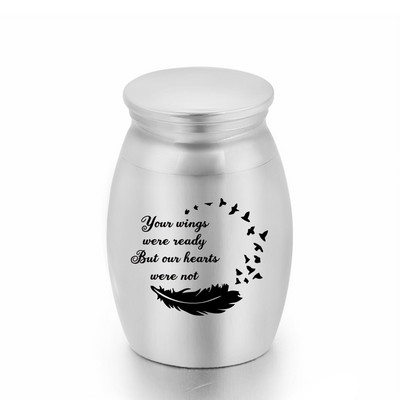 Gravirani mali suvenir Poklon Ljudski pepeo za kućne ljubimce Lijes s urnom za kremiranje pasa Bez deformacija Pogrebne ptice Spremnik za zečeve Mini