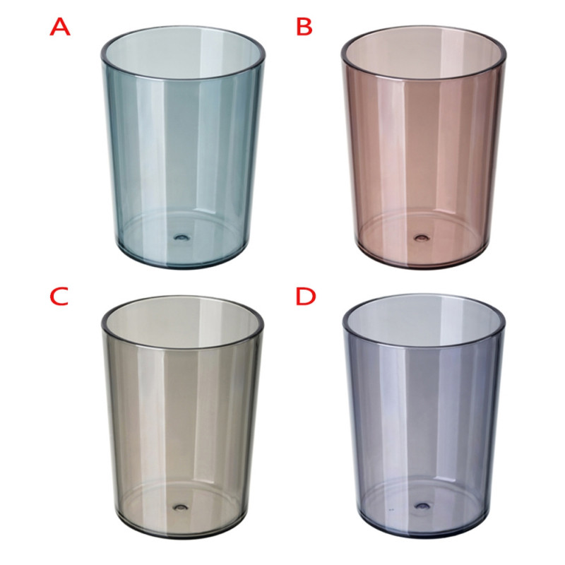 Modes plastmasas mazgāšanas birste Zobu birstes kauss Creative Caurspīdīgs pāris Gargle skalošanas krūze Mutes birstes krūze