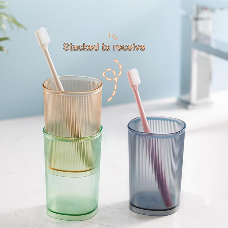 Izturīgs neplīstošs radošais zobu birstes kauss virtuvei