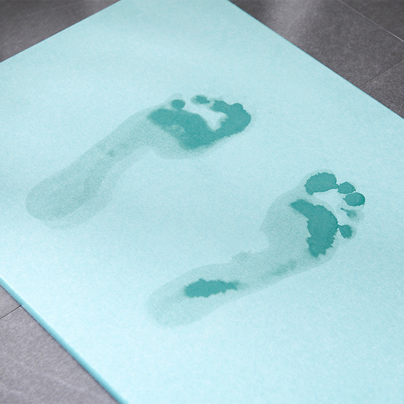 Prostirka za kupanje od dijatomitne zemlje koja se brzo suši, 30*40 cm, super upijajući tepih, neklizajuće prostirke za kupanje, set kupaonskih prostirača, izdržljiv