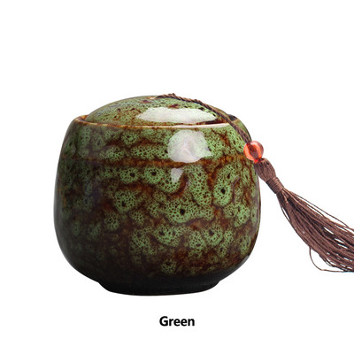 Krāsu mājdzīvnieku keramikas tvertne piemiņas lolojumdzīvnieku urnas zīmoga pods Liels piemiņas zārks Porcelāna burka Mājdzīvnieku pelnu glabāšana Piemiņas apbedīšanas turētājs