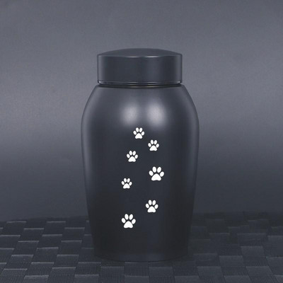 250/500 ml Urne za kućne ljubimce Ljudski ljubimci od nehrđajućeg čelika Spomenici Staklenka pepela Pas Mačka Posuda za uspomene Kutija Zatvoreni spremnik otporan na vlagu