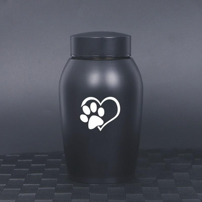 250/500 ml Urne za kućne ljubimce Ljudski ljubimci od nehrđajućeg čelika Spomenici Staklenka pepela Pas Mačka Posuda za uspomene Kutija Zatvoreni spremnik otporan na vlagu