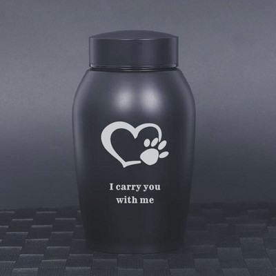 250/500 ml Urne za kućne ljubimce Ljudski ljubimci od nehrđajućeg čelika Spomenici Staklenka pepela Pas Mačka Posuda za uspomene Kutija Zatvoreni spremnik otporan na vlagu