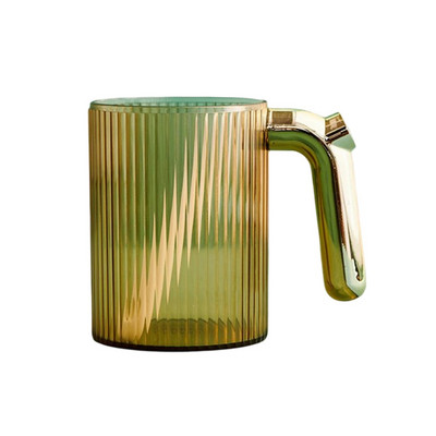 Plastična čaša za četkicu za zube Prugasta kupaonska čaša Čaša za mlijeko u kućanstvu Šalice za vodu za kupanje Kreativna vodica za ispiranje usta Šalica za grgljanje Šalica za četkanje