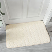 Vannas istabas vannas paklājs Neslīdoši koraļļu samta paklāji izlietnē Bruģakmens reljefs vannas sānu grīdas paklājs dušas telpas paklājs