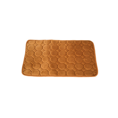 Vannas istabas vannas paklājs Neslīdoši koraļļu samta paklāji izlietnē Bruģakmens reljefs vannas sānu grīdas paklājs dušas telpas paklājs