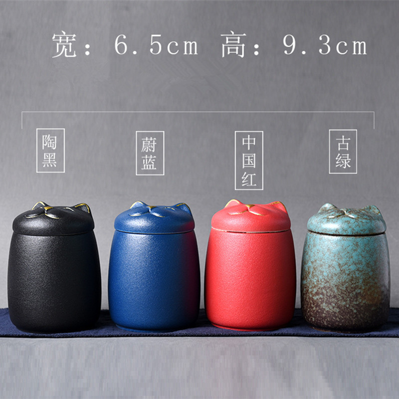 Kaķa formas urna mājdzīvnieku pelniem - kaķa formas piemiņas kremācijas urnas - ar rokām izgatavotas melnas dekoratīvas urnas bērēm, kaķu urna, suņu urna