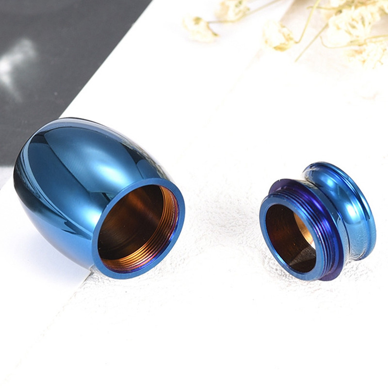 Plavi ljudski pepeo Keepsake Angel Wings Memorijalna urna Mini kremacijske urne Držač pepela za ljudske ljubimce Memorijalne urne