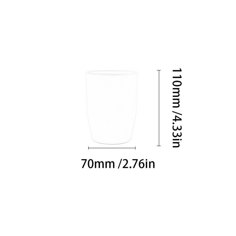 Burnos plovimo puodeliai Plastikiniai vonios kambario „Big Mouth“ dizainas Pradžia Viešbutis Dantų šepetėlio laikiklis Puodelis Poros Patvarūs vonios kambario priedai