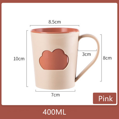 Pāris mākonis skalošanas kauss zobu krūze mīļotājiem zobu birstes kauss ceļojumu ūdens krūze dzeramā krūzes plastmasas vannas istabas mazgāšanas mutes kauss