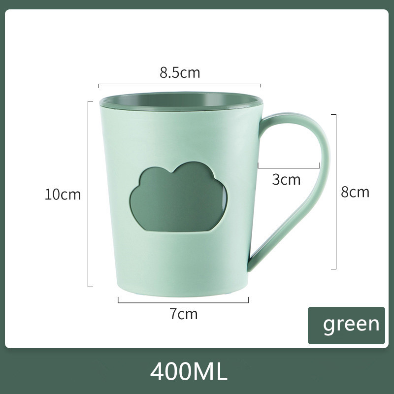 Pāris mākonis skalošanas kauss zobu krūze mīļotājiem zobu birstes kauss ceļojumu ūdens krūze dzeramā krūzes plastmasas vannas istabas mazgāšanas mutes kauss