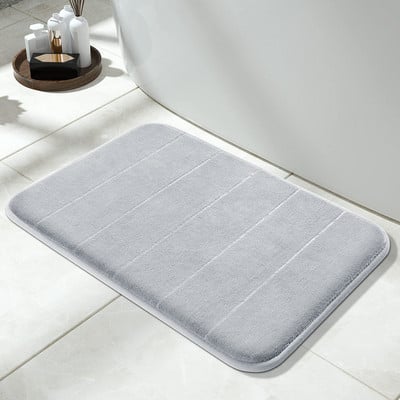Īpaši uzsūcošs vannas paklājiņš Ātri žūstošs vannas istabas paklājs pretslīdēšanas durvju paklājiņš Napa ādas grīdas paklājs tualetes paklājs mājas dekors