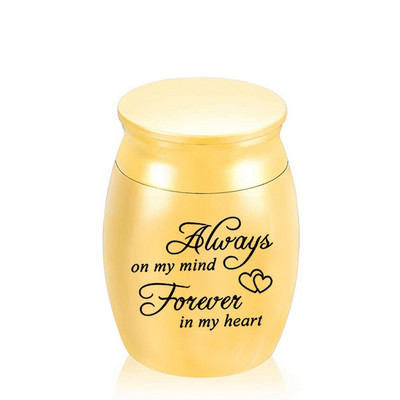 Mini urna za kremiranje Ljudski pepeo Ptice Pogreb za kućne ljubimce Posuda od legure Mačka Pas Ljubimci Spomenici