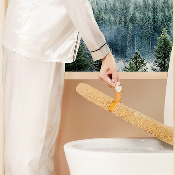 Χειμωνιάτικο ζεστό κάλυμμα καθίσματος τουαλέτας Ματ Χοντρό μαξιλάρι μπάνιου Μαξιλάρι τουαλέτας με λαβή Μαλακό άνετο χαλάκι ντουλάπας Αξεσουάρ μπάνιου
